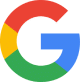 Google logo in red, yellow, blue, and green colors on white background.
