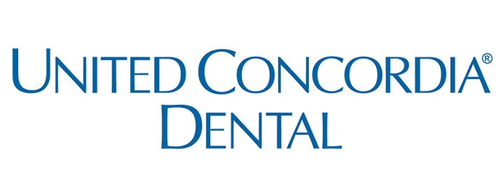 United Concordia Dental logo in blue text on white background